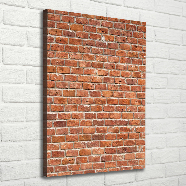 Picture canvas print Brick wall