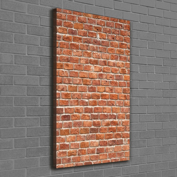 Picture canvas print Brick wall