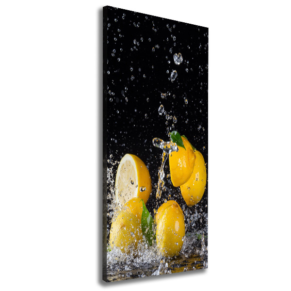 Wall art canvas Lemon