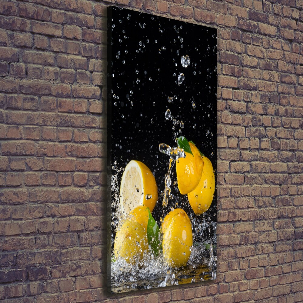 Wall art canvas Lemon