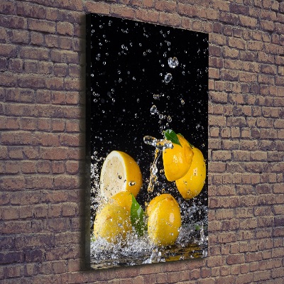 Wall art canvas Lemon