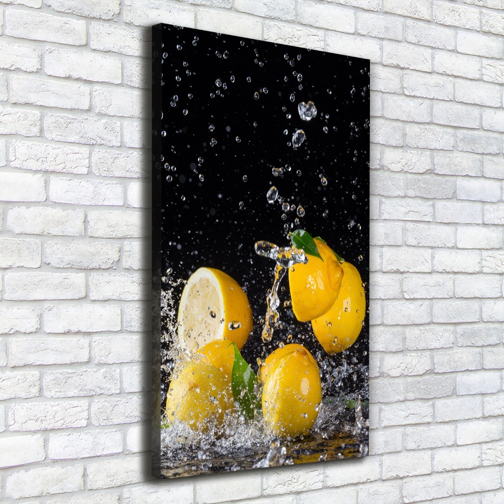 Wall art canvas Lemon