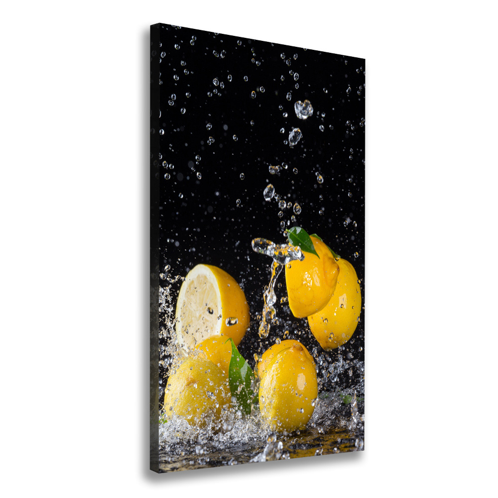 Wall art canvas Lemon