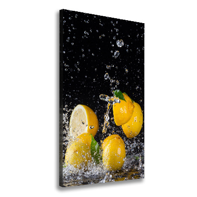 Wall art canvas Lemon