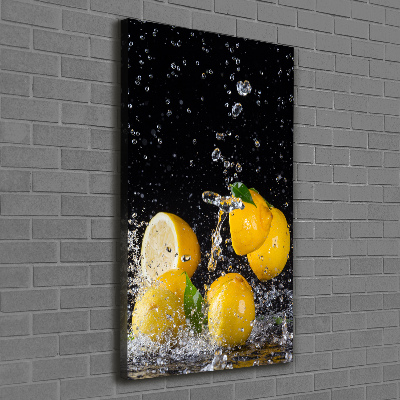 Wall art canvas Lemon