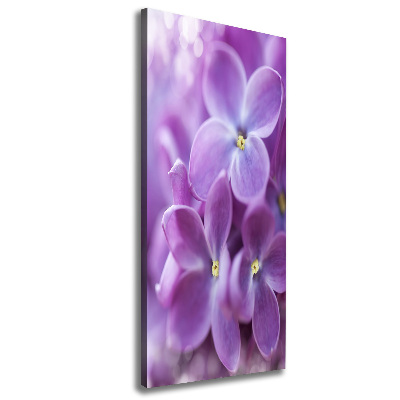 Wall art canvas Lilac flowers