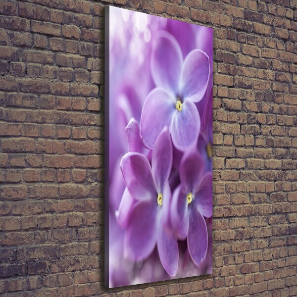 Wall art canvas Lilac flowers