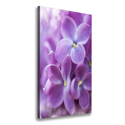 Wall art canvas Lilac flowers