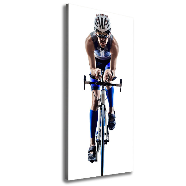 Canvas wall art Cyclist