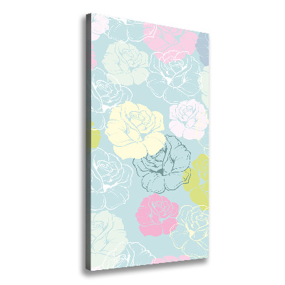 Canvas wall art Roses