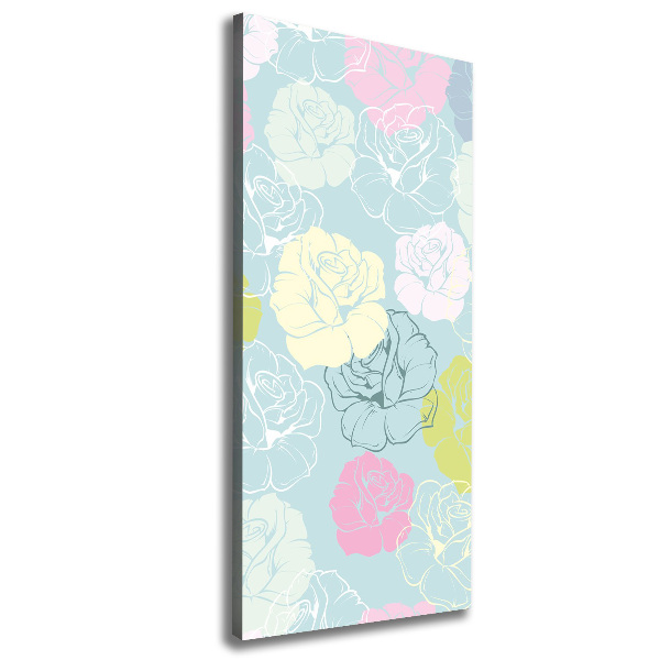 Canvas wall art Roses