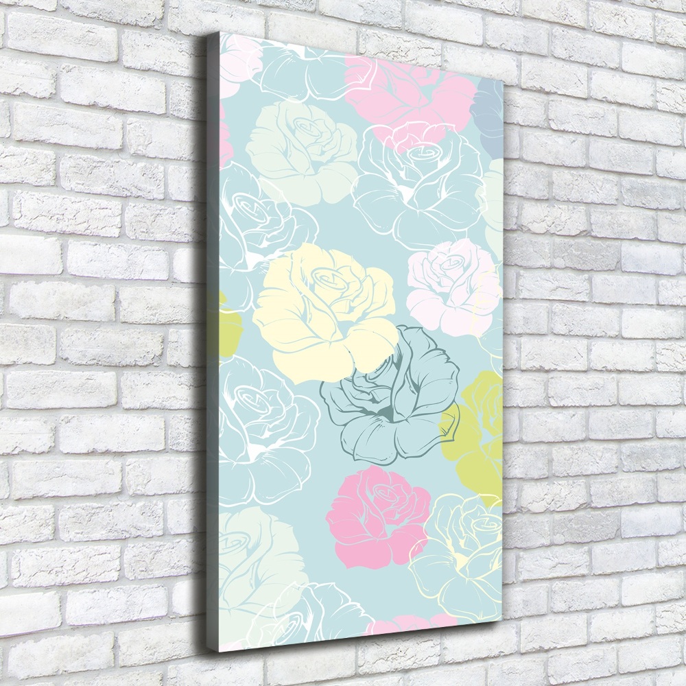 Canvas wall art Roses