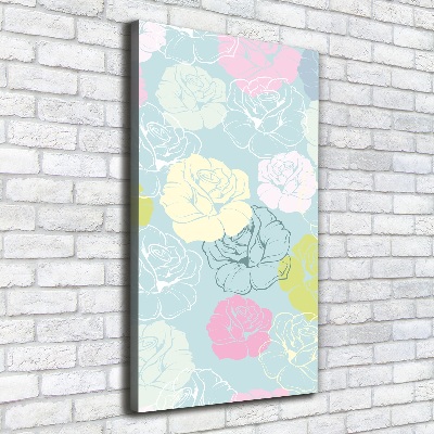 Canvas wall art Roses