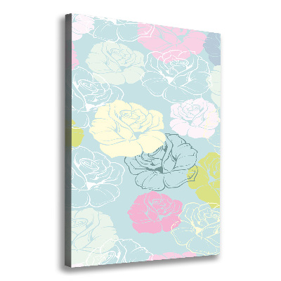 Canvas wall art Roses