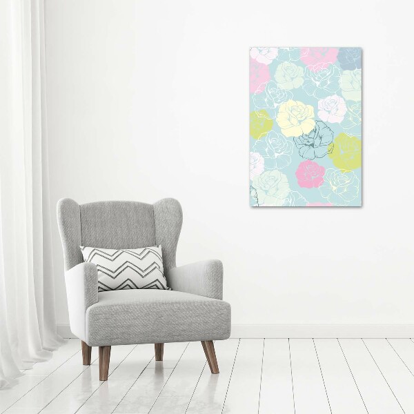 Canvas wall art Roses