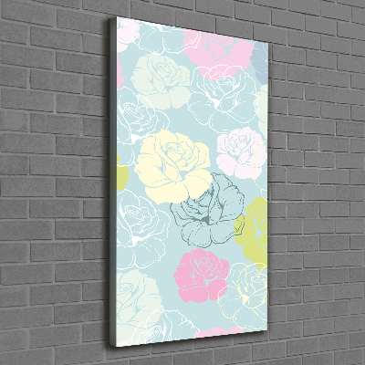 Canvas wall art Roses