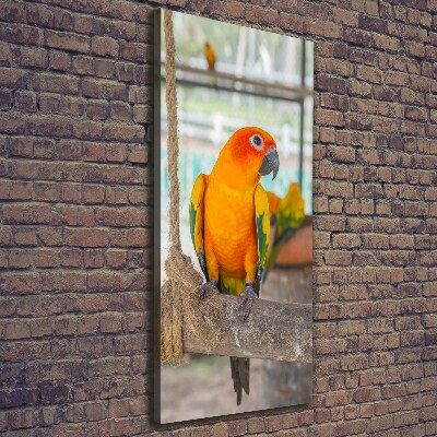 Canvas wall art Parrot