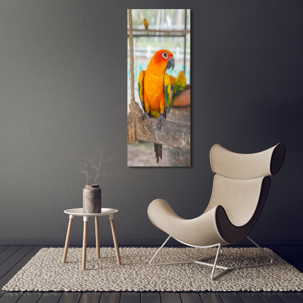 Canvas wall art Parrot