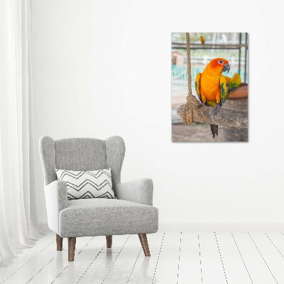 Canvas wall art Parrot