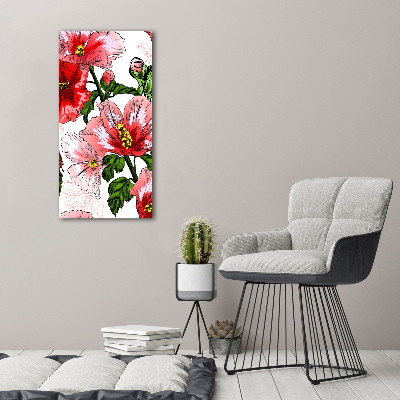 Canvas print Hibskus