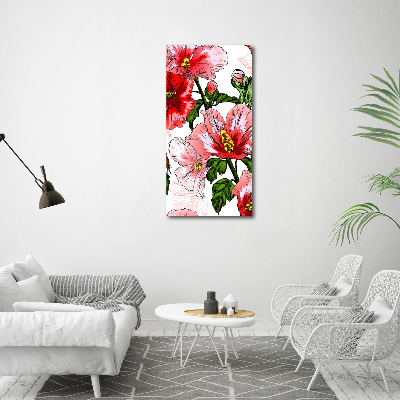 Canvas print Hibskus