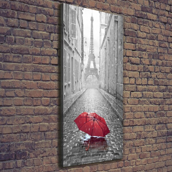 Canvas print France umbrella