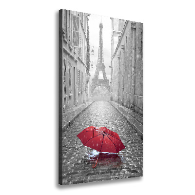 Canvas print France umbrella