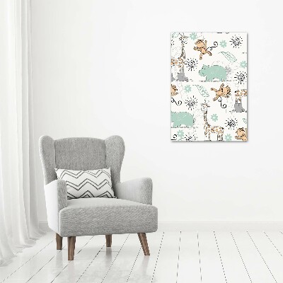 Canvas print Animals Africa