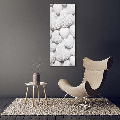 Canvas print White background