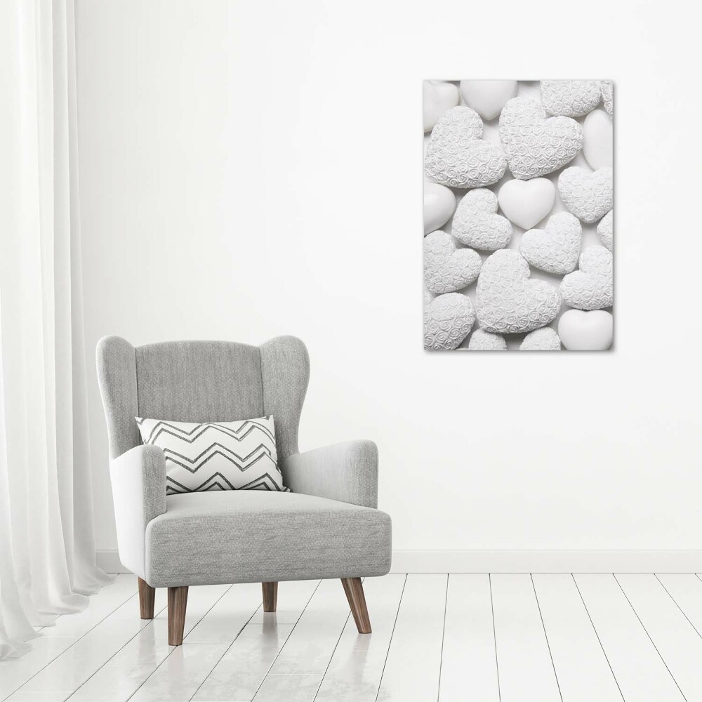 Canvas print White background