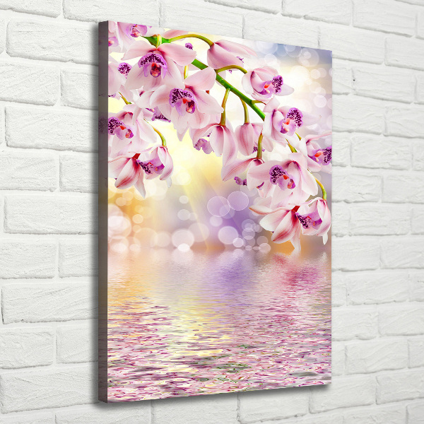 Wall art canvas Orchid