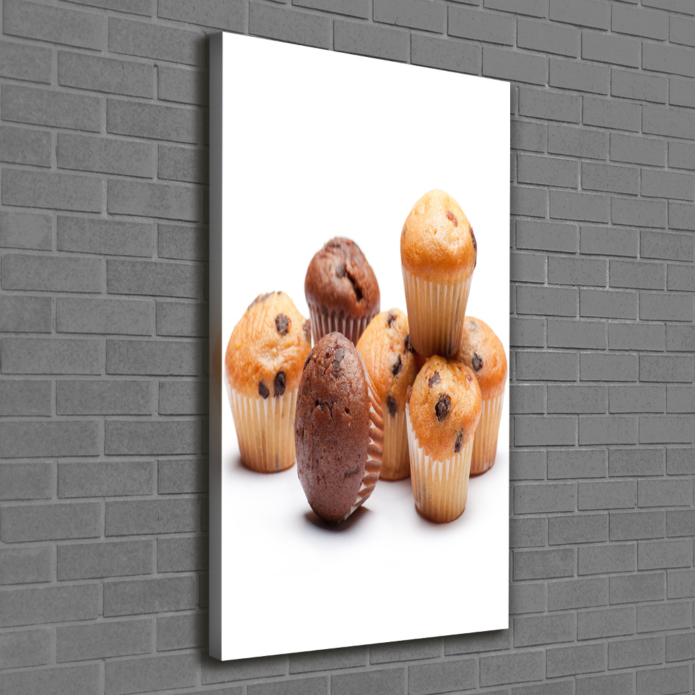 Wall art canvas Cupcakes