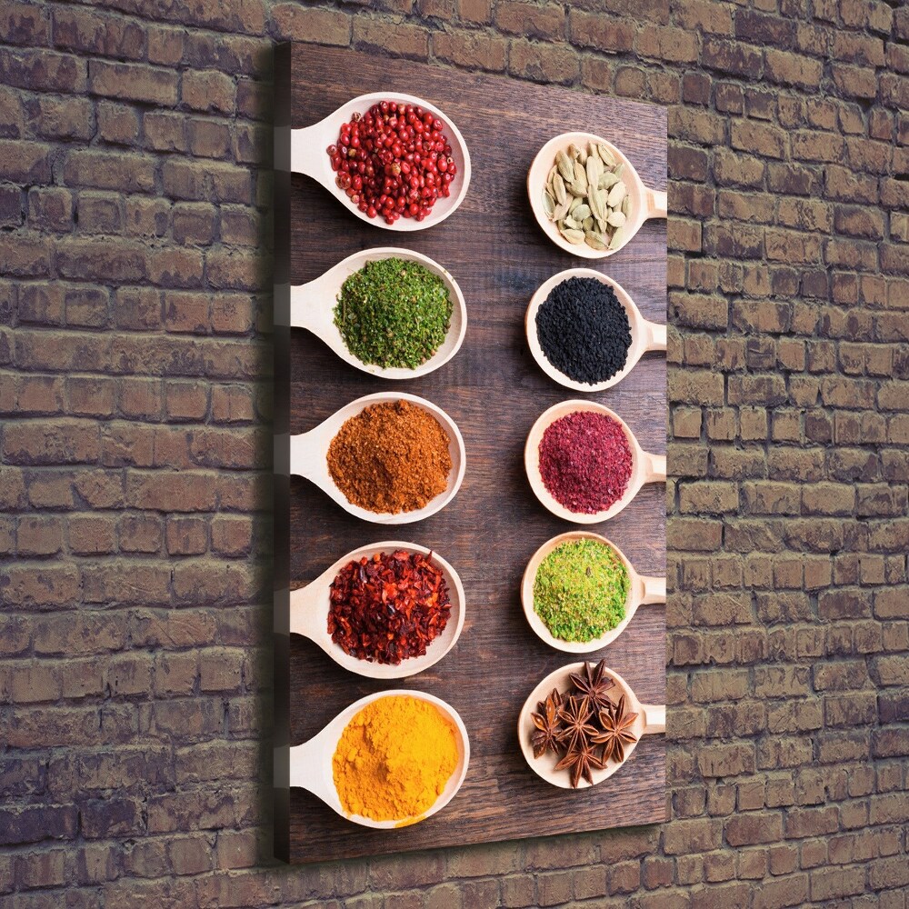 Picture canvas print Spices