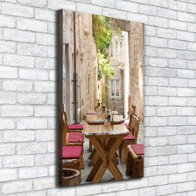 Canvas print Korcula Croatia