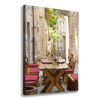 Canvas print Korcula Croatia