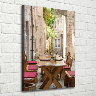 Canvas print Korcula Croatia