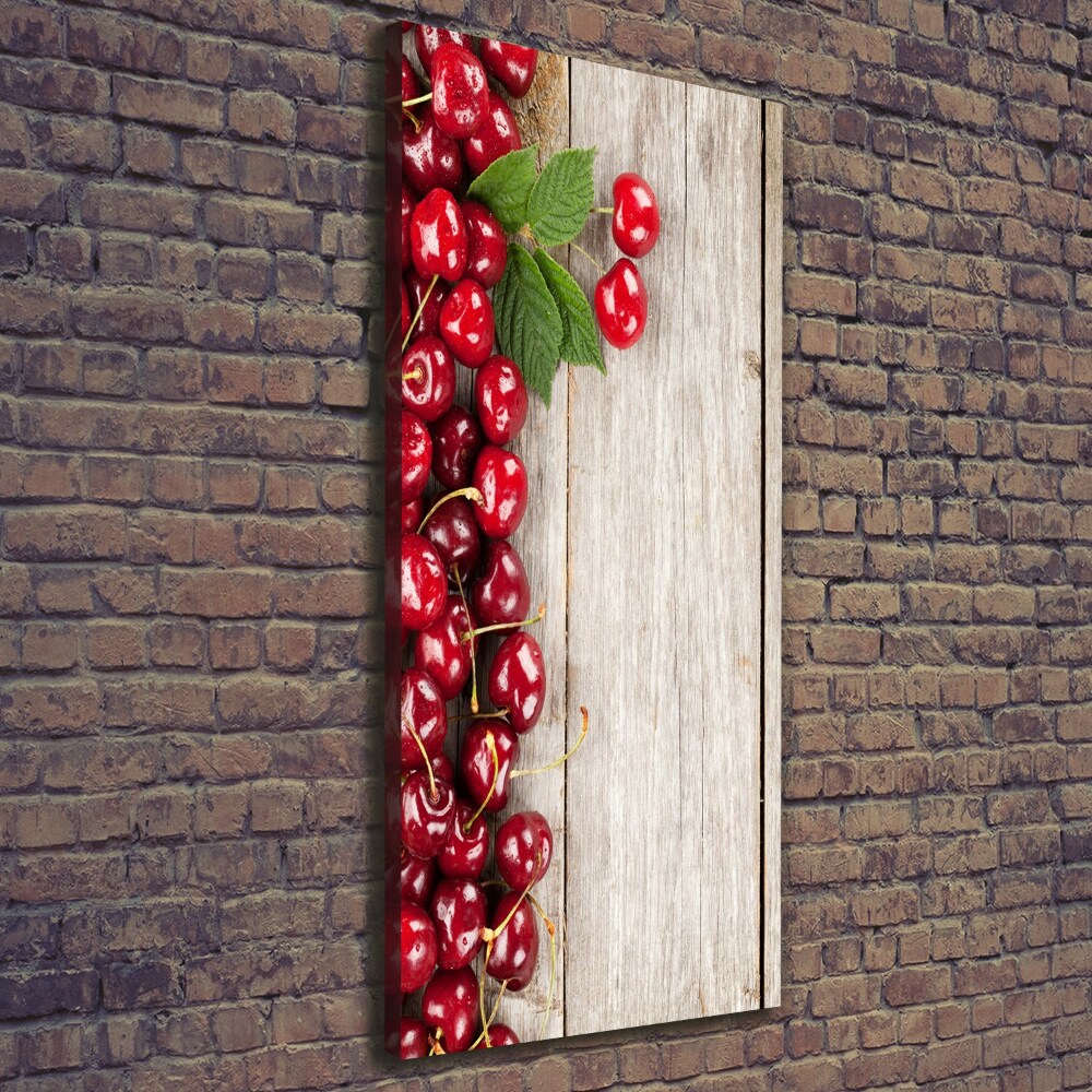 Wall canvas art Cherries