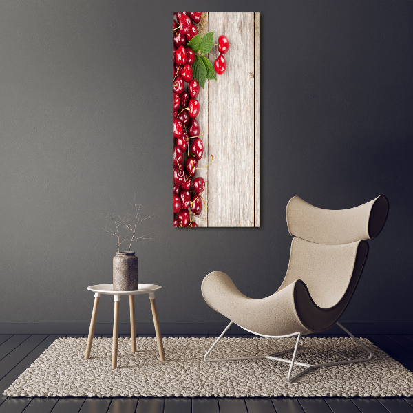 Wall canvas art Cherries