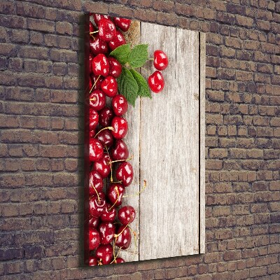 Wall canvas art Cherries