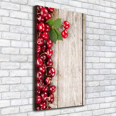 Wall canvas art Cherries