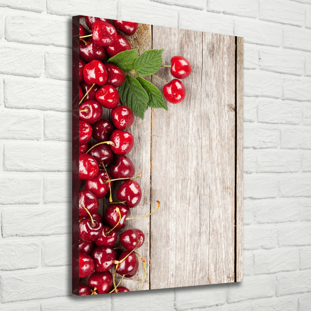 Wall canvas art Cherries