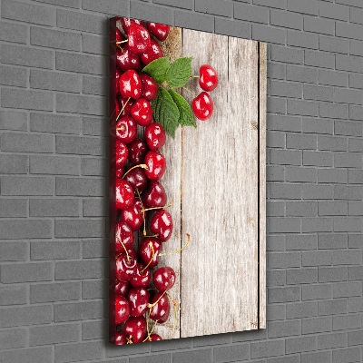 Wall canvas art Cherries