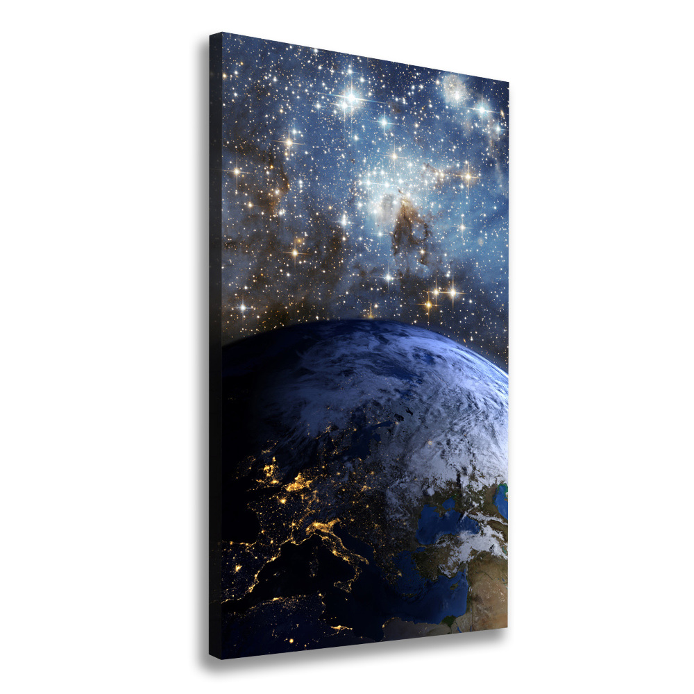 Canvas wall art Planet Earth