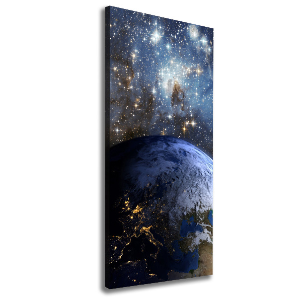 Canvas wall art Planet Earth