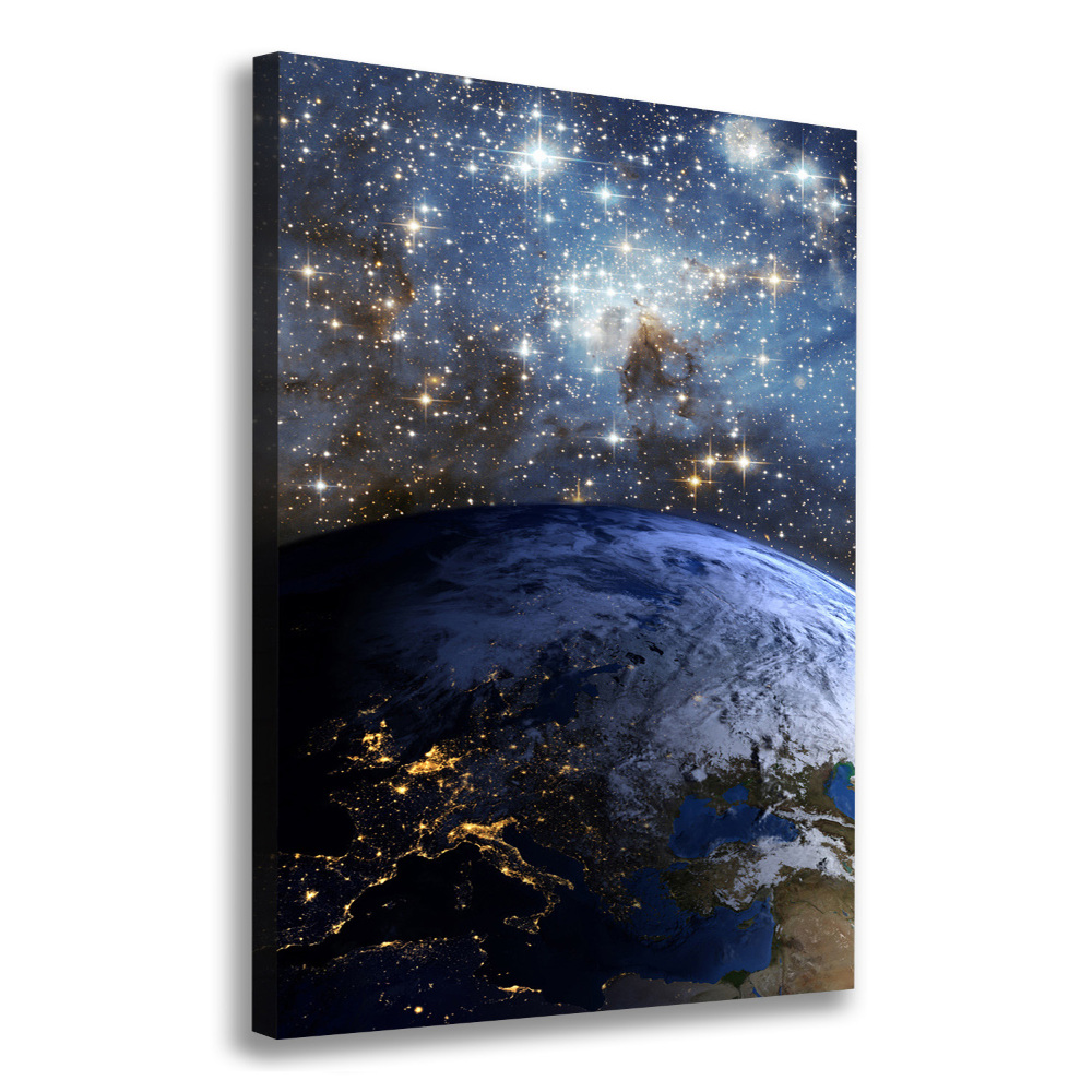 Canvas wall art Planet Earth