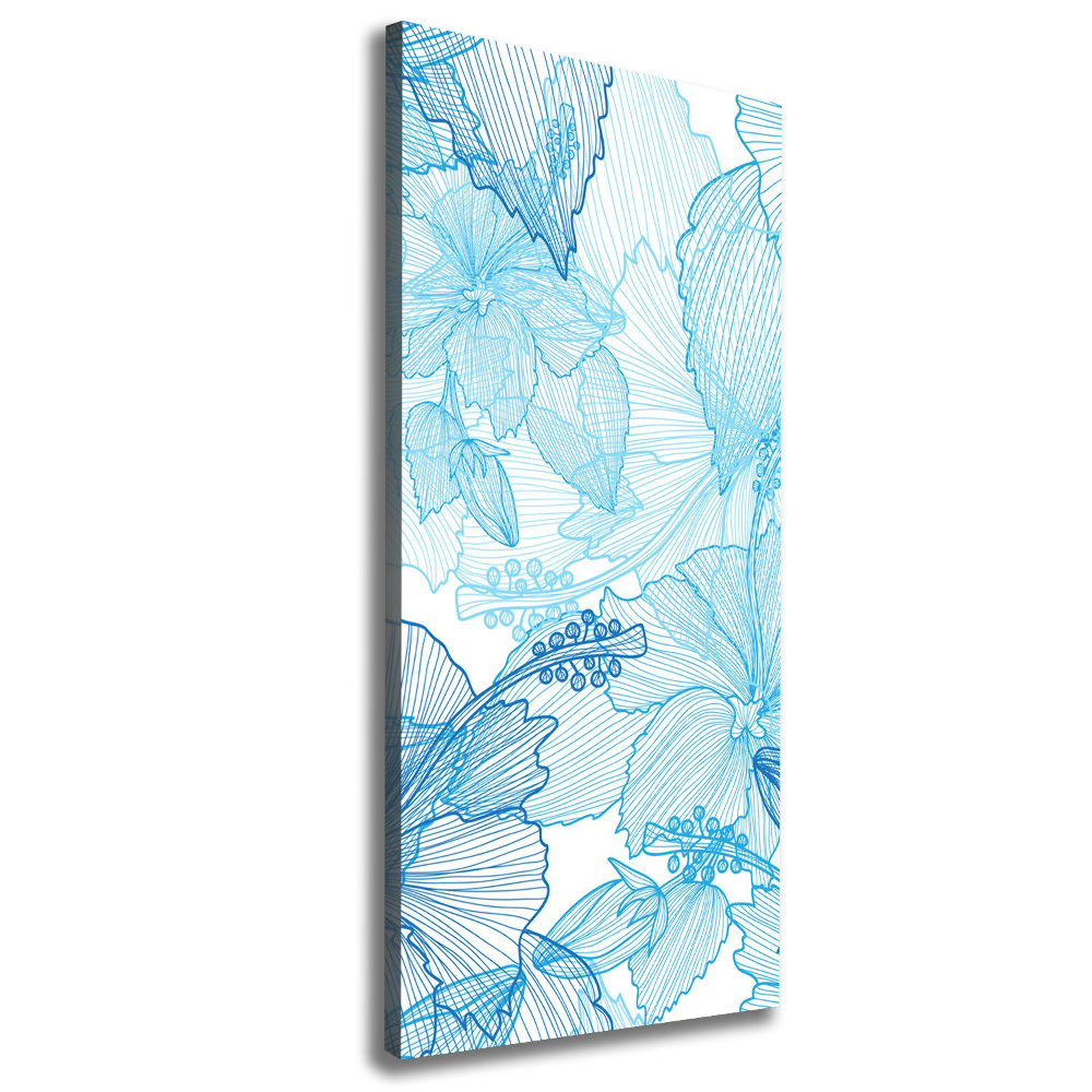 Canvas print Hawaiian flowers