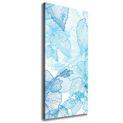 Canvas print Hawaiian flowers