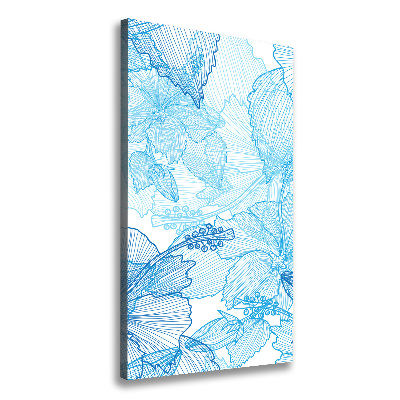 Canvas print Hawaiian flowers