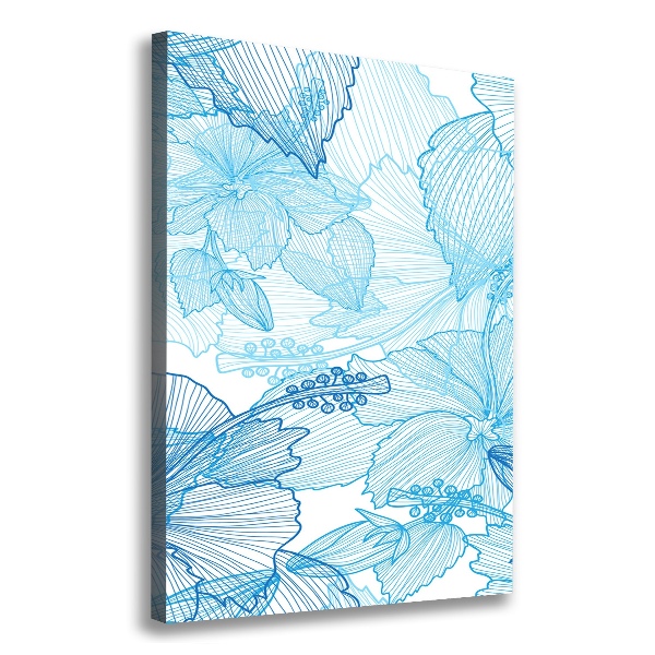 Canvas print Hawaiian flowers