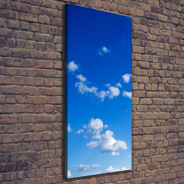 Canvas wall art Clouds in the sky